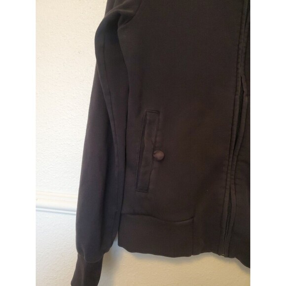 Puma Scuderia Ferrari Windbreaker Jacket Womens Size S Black Full Zip Pockets - Picture 3 of 16